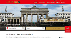 Desktop Screenshot of berlin-city-tour.de