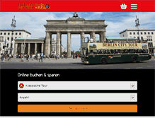 Tablet Screenshot of berlin-city-tour.de